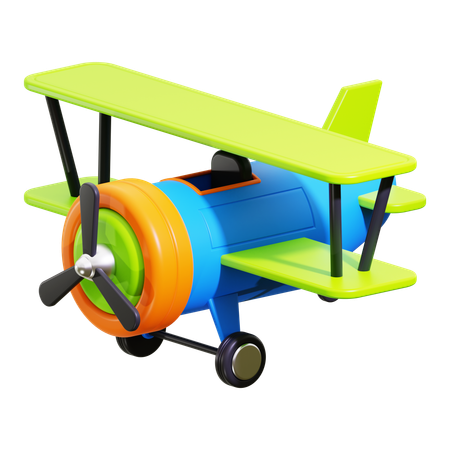 Juguetes de avion  3D Icon