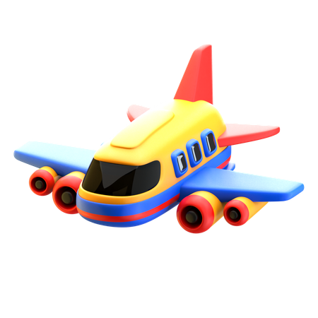 Juguetes de avion  3D Icon