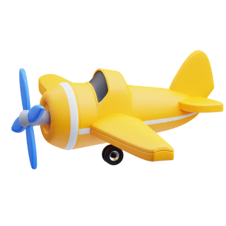 Avión pequeño  3D Icon