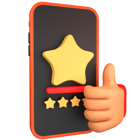 Avis cinq étoiles  3D Icon
