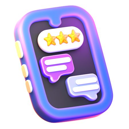 Note des avis clients  3D Icon