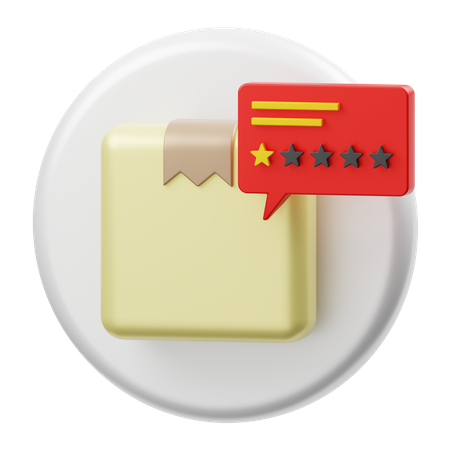 Avis négatif  3D Icon