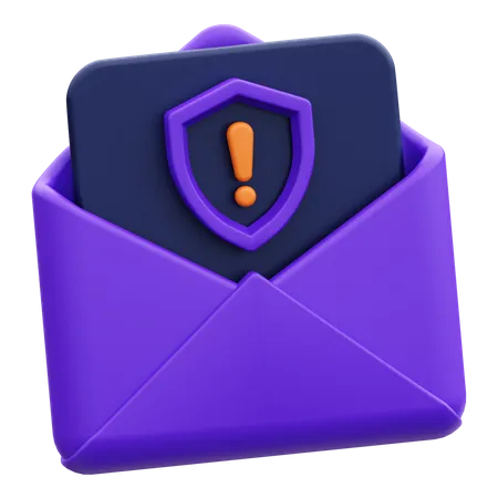 Aviso de e-mail  3D Icon