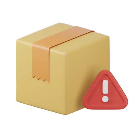 Aviso de entrega  3D Icon
