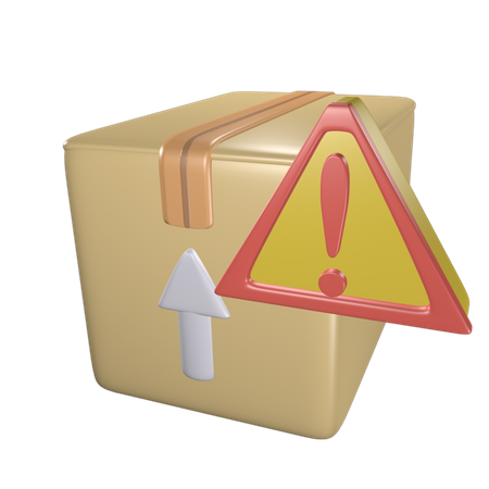 Aviso de entrega  3D Icon