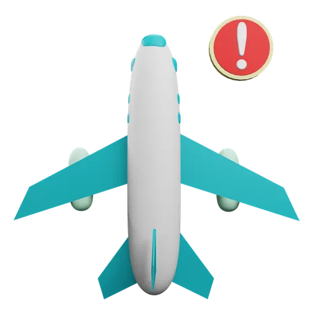 Aviso de voo  3D Icon
