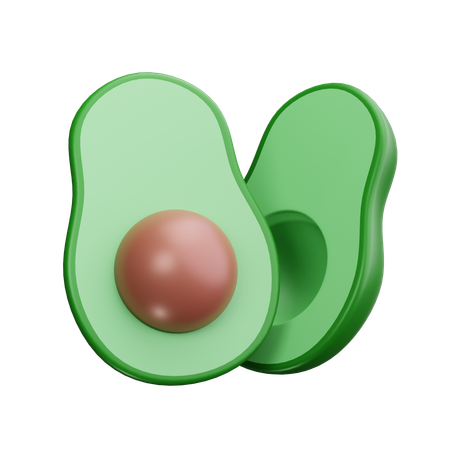 Avocado  3D Icon