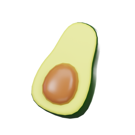 Avocado  3D Icon