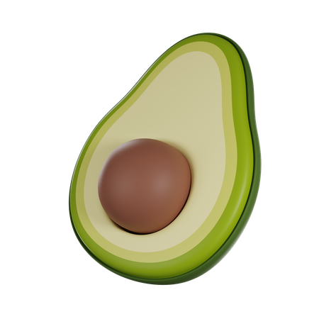 Avocado  3D Icon