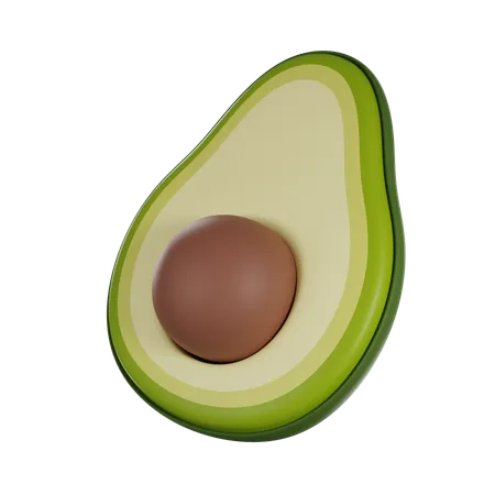 Avocado  3D Icon