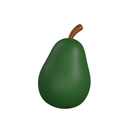 Avocado  3D Icon