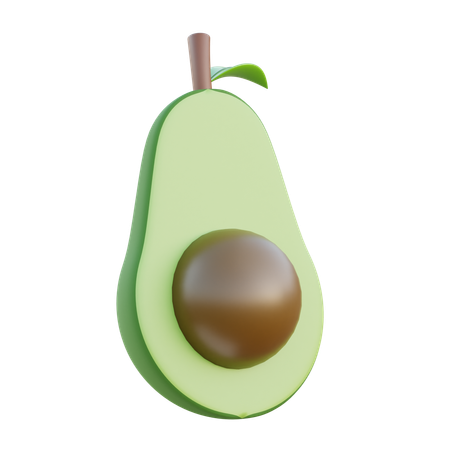 Avocado  3D Icon