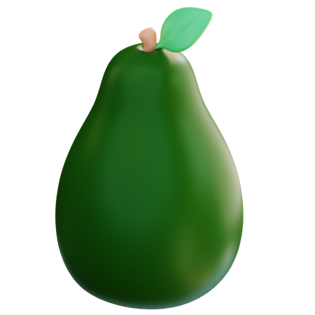 Avocado  3D Icon