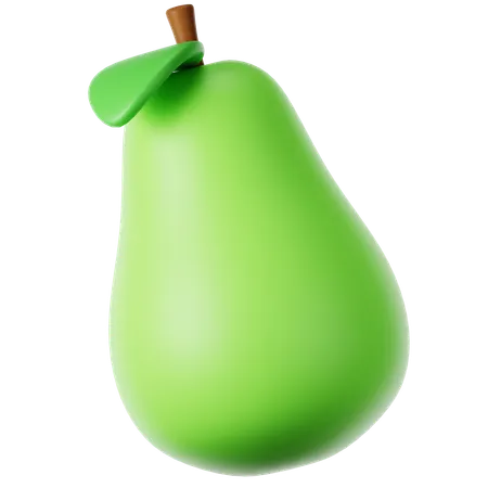 Avocado  3D Icon