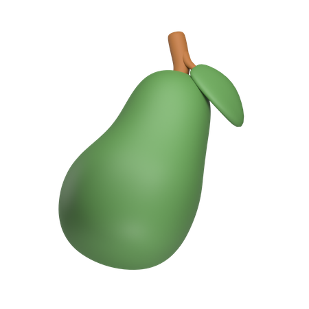 Avocado  3D Icon