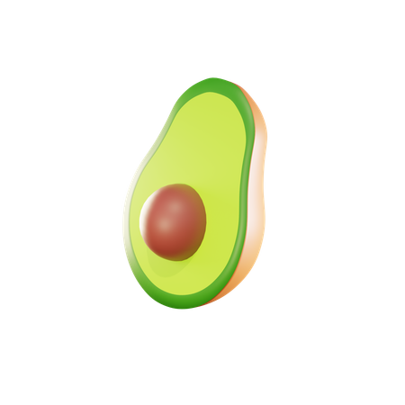 Avocado  3D Icon