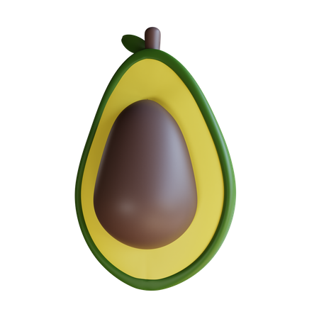 Avocado  3D Icon