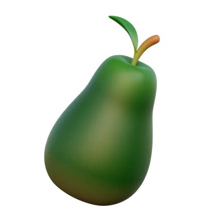 Avocado  3D Icon