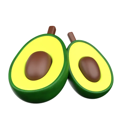 AVOCADO  3D Icon