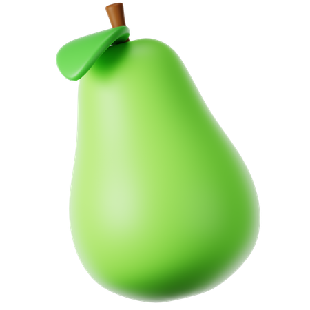 Avocado  3D Icon