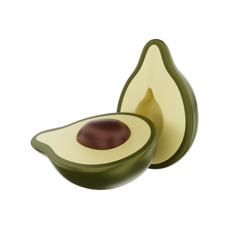 Avocado  3D Icon