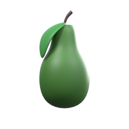 Avocado  3D Icon
