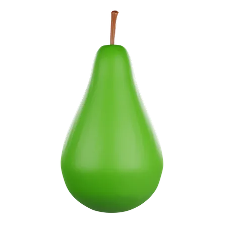 Avocado Fruit 3D Icon