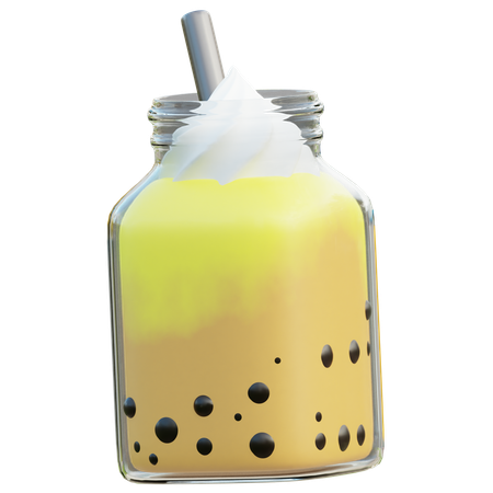 Avocado milkshake  3D Icon