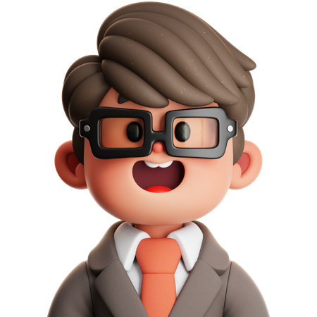 Avocat  3D Icon