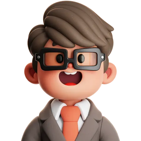 Avocat  3D Icon
