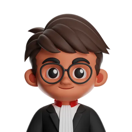 Avocat  3D Icon