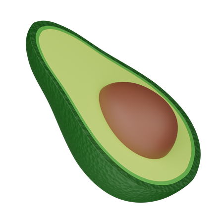 Avocat  3D Icon