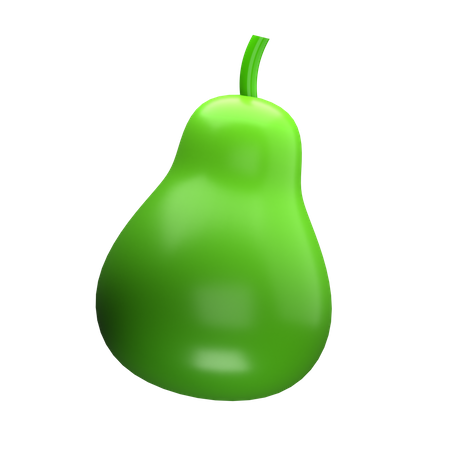 Avocat  3D Icon