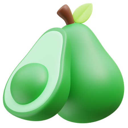 Avocats  3D Icon