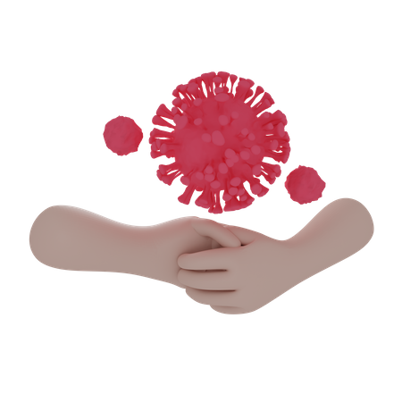 Avoid Handshake  3D Icon