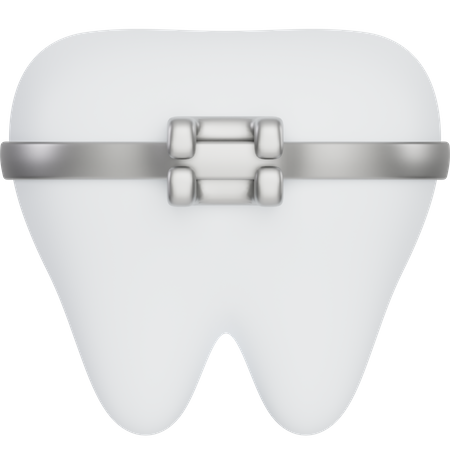Avoir un appareil dentaire  3D Icon