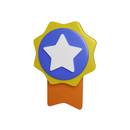 Award Badge  3D Icon