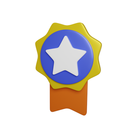 Award Badge  3D Icon