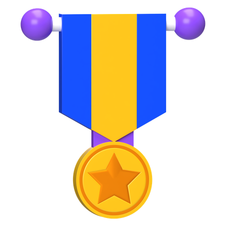Award Medal  3D Icon