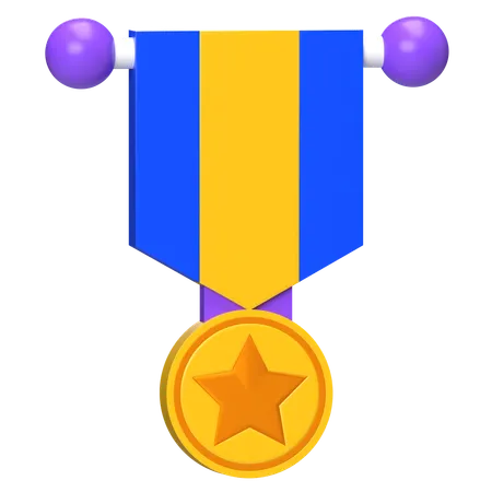 Award Medal  3D Icon