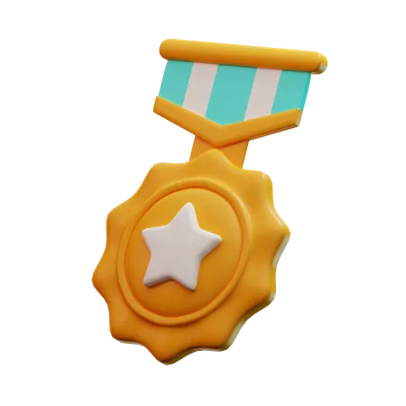 Award Medal  3D Icon