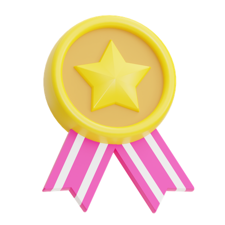 Award Medal 3D Icon