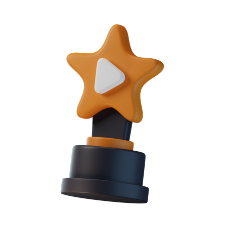 Award Movie  3D Icon