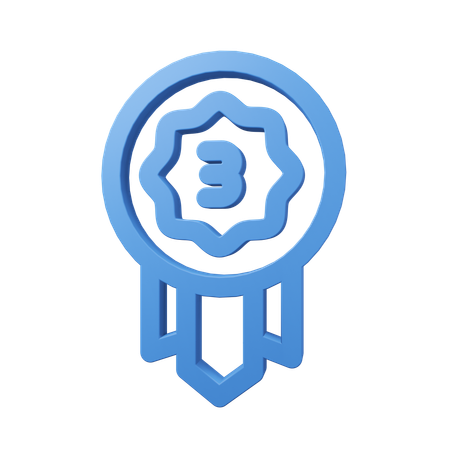Award Rank  3D Icon