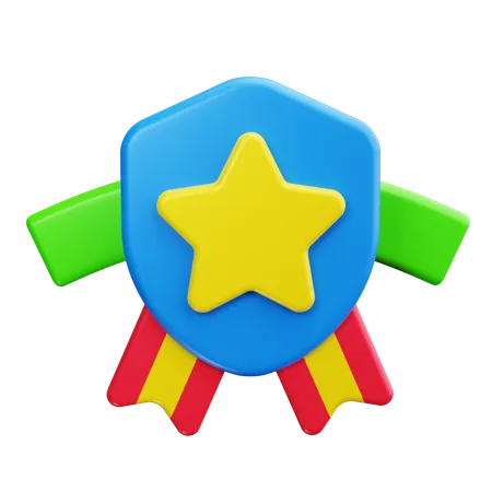 Award Ribbon  3D Icon