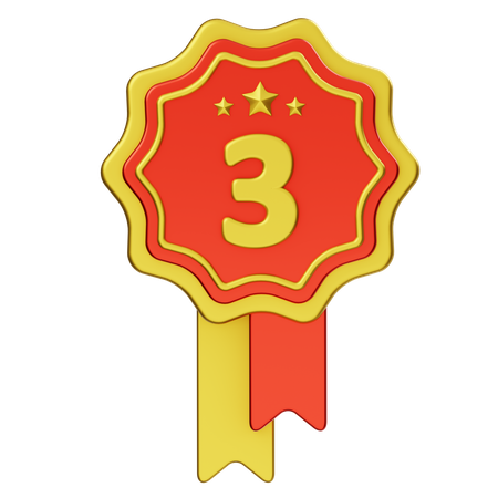 Award Ribbon  3D Icon