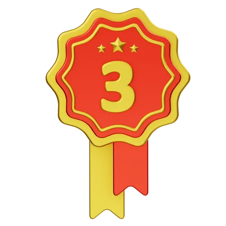 Award Ribbon  3D Icon