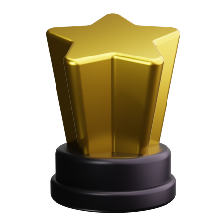 Award Statue  3D Icon