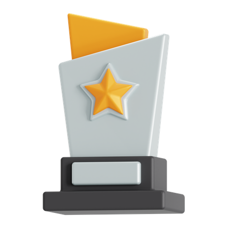 Award trophy  3D Icon