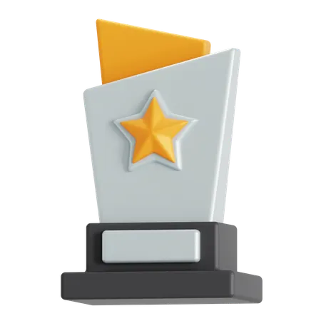 Award trophy  3D Icon